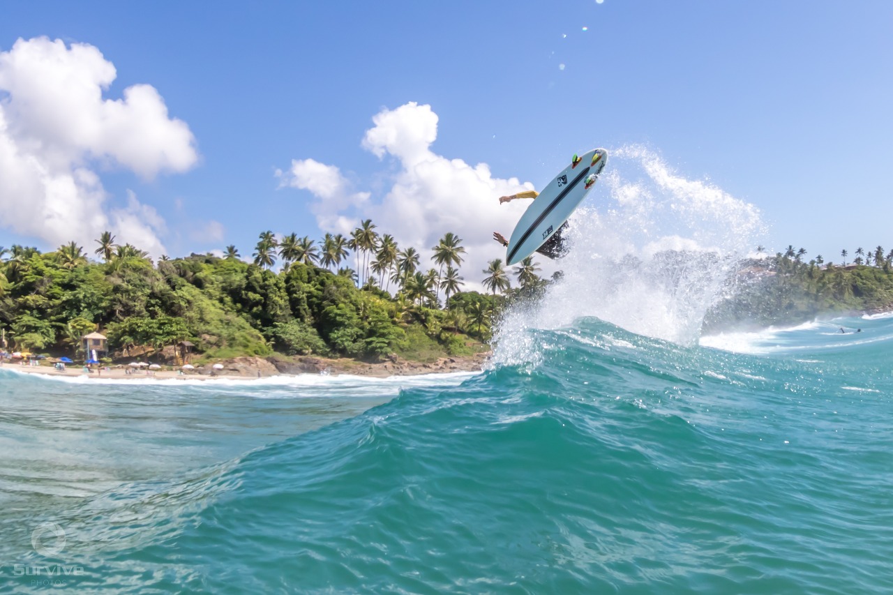 Alandreson Martins (James) 5th place in the Brazilian Pro in Itacaré