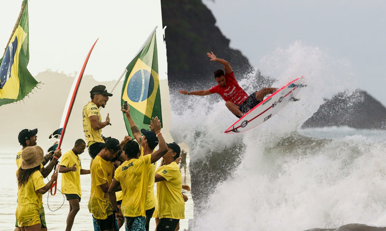 BRAZIL IS GOLD AT THE PAN AMERICAN SURFING CHAMPIONSHIP WITH MATEUS SENA